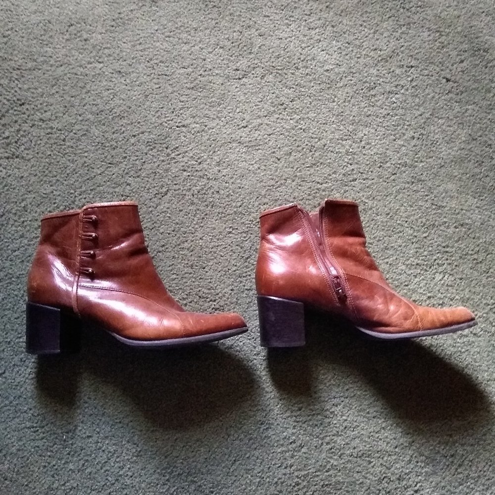 Leather Ankle Boots